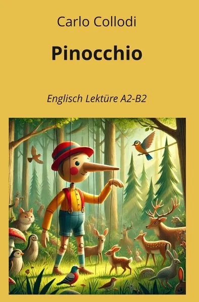 Cover: Pinocchio: Englisch Lektüre A2 - B2