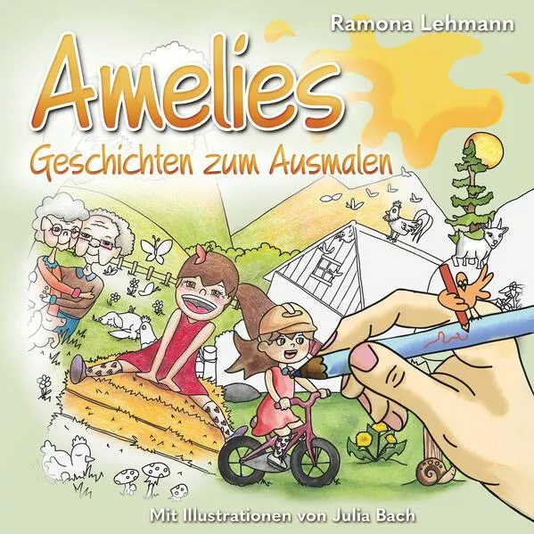 Cover: Amelies Geschichten zum Ausmalen