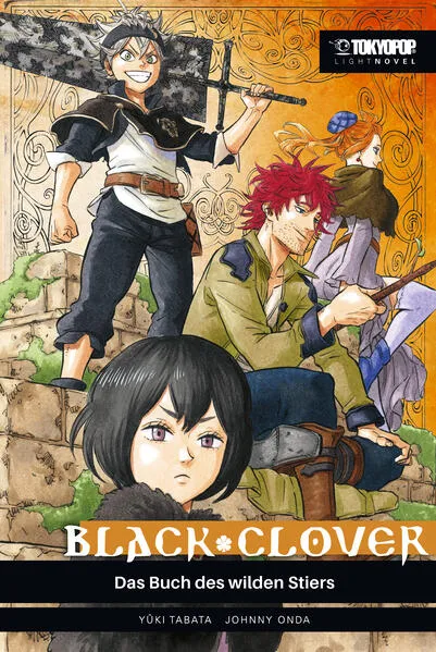 Cover: Black Clover - Light Novel - Das Buch des wilden Stiers