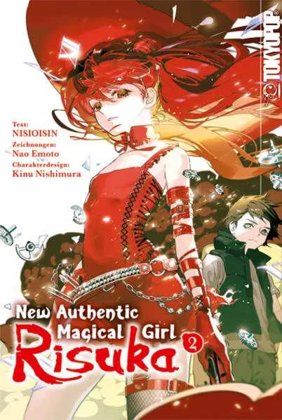 Cover: New Authentic Magical Girl Risuka 02