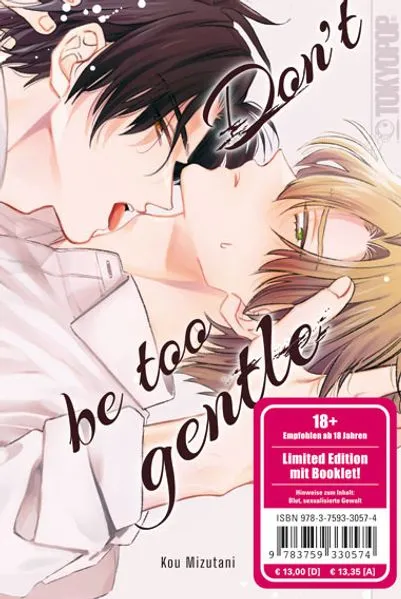 Cover: Don't be too gentle - Limited Edition