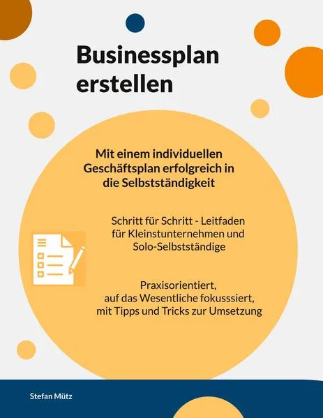 Cover: Businessplan erstellen