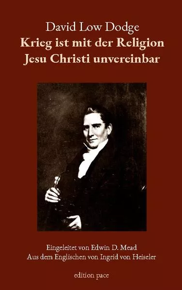 Cover: Krieg ist mit der Religion Jesu Christi unvereinbar