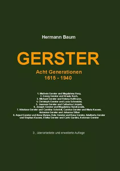 Cover: Gerster