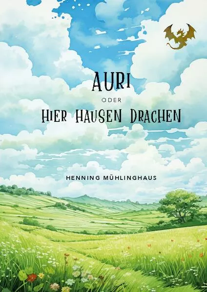 Cover: Auri oder Hier hausen Drachen