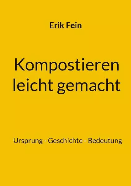 Cover: Kompostieren leicht gemacht