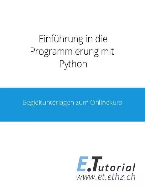 Cover: Programmieren mit Python