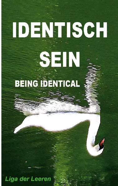 Cover: IDENTISCH SEIN (BEING IDENTICAL) ...ALS WAS ES IST (...TO WHAT IT IS)