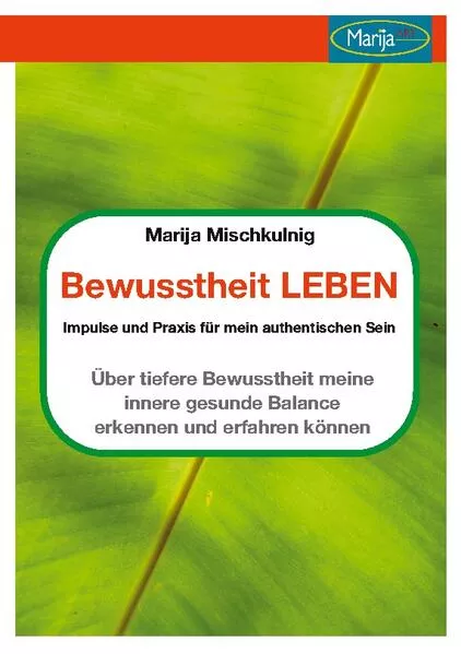 Cover: Bewusstheit leben