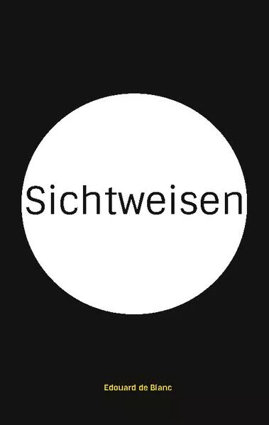 Cover: Sichtweisen