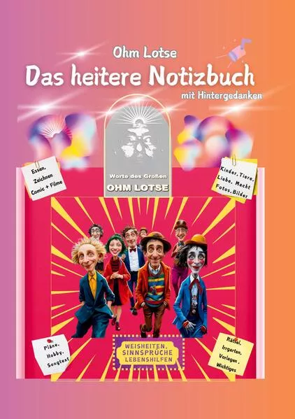 Cover: Das heitere Notizbuch