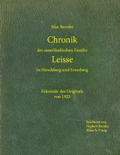 Cover: Chronik Leisse