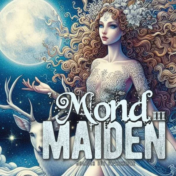 Mond Maiden Malbuch für Erwachsene 3</a>