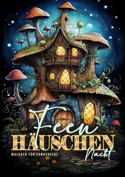 Feen Häuschen Nacht Malbuch für Erwachsene</a>