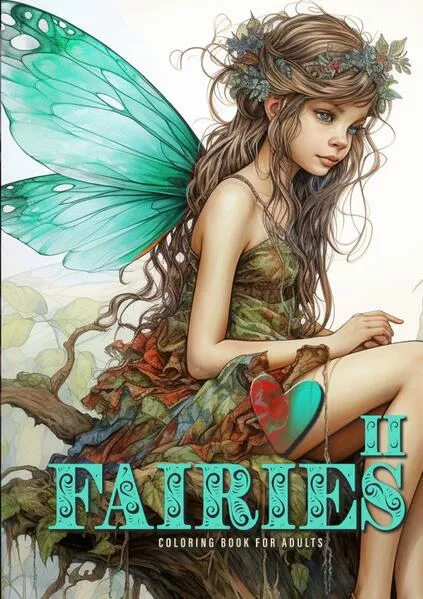 Fairies Coloring Book for Adults Vol. 2 Grayscale</a>