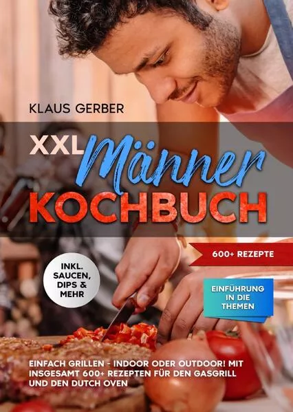 Cover: XXL Männer Kochbuch