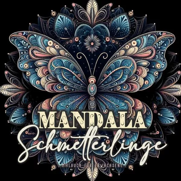 Mandala Schmetterlinge Malbuch für Erwachsene</a>