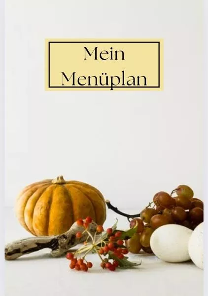 Cover: Menüplaner