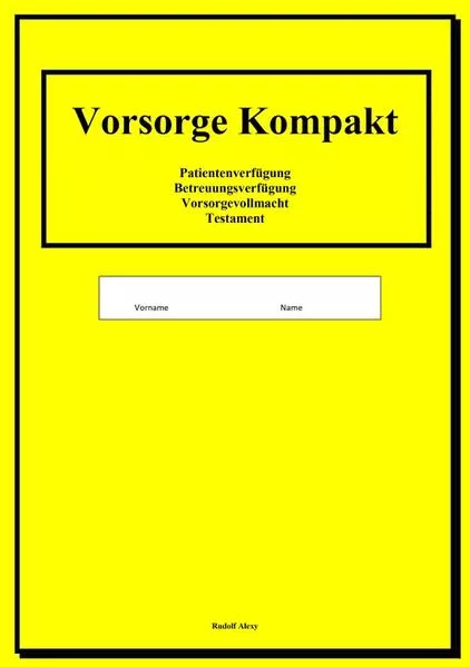 Vorsorge Kompakt