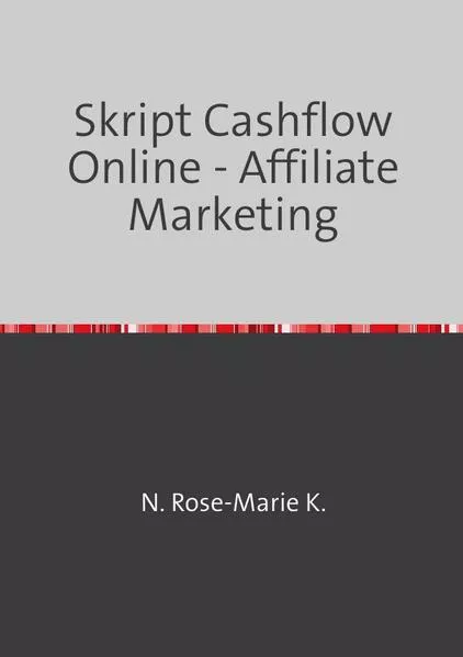 Cover: Skript Cashflow Online - Affiliate Marketing