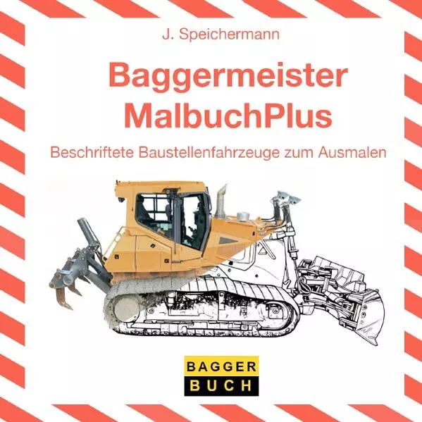 Cover: Baggermeister MalbuchPlus