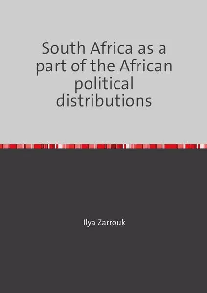 South Africa as a part of the African political distributions
