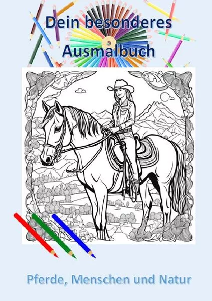 Cover: Dein besonderes Ausmalbuch
