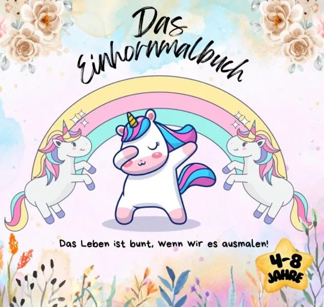 Cover: Das Einhornmalbuch