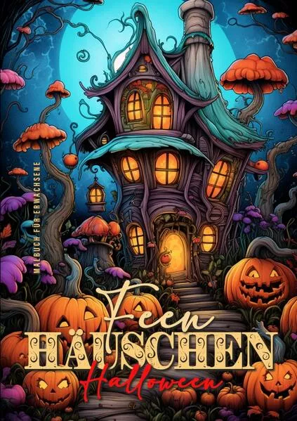 Feen Häuschen Halloween Malbuch für Erwachsene</a>