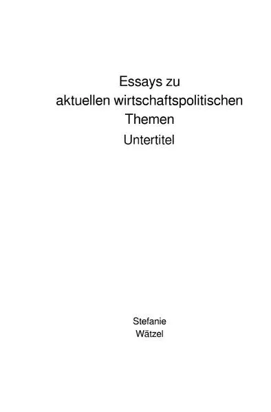 Außenhandel in Krisen- und Konfliktzeiten