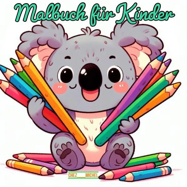 Cover: Malbuch für Kinder