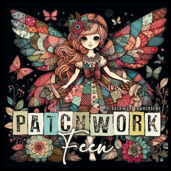 Patchwork Feen Malbuch für Erwachsene</a>