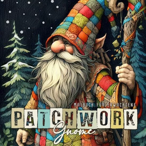 Patchwork Gnome Malbuch für Erwachsene</a>