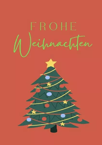Frohe Weihnachten Ausmalbuch