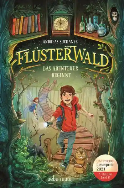 Cover: Flüsterwald - Das Abenteuer beginnt (Flüsterwald, Staffel I, Bd. 1)