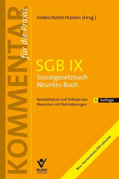 SGB IX – Sozialgesetzbuch Neuntes Buch