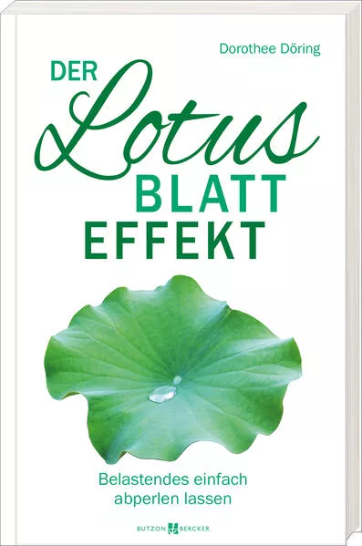 Cover: Der Lotusblatt-Effekt
