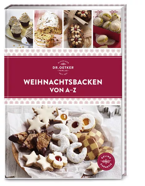 Cover: Weihnachtsbacken von A–Z