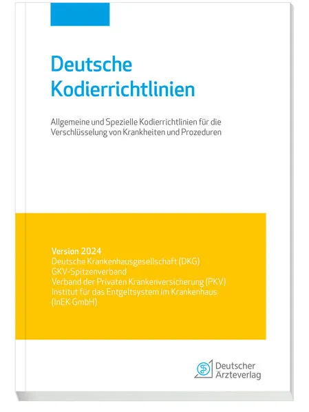 Cover: Deutsche Kodierrichtlinien Version 2024