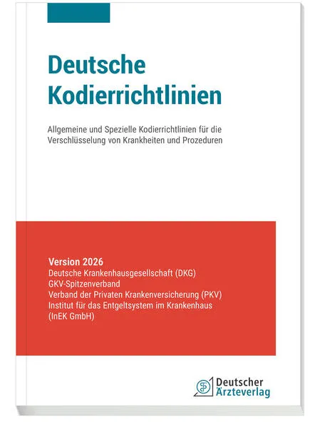 Cover: Deutsche Kodierrichtlinien Version 2026