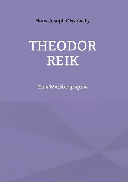 Cover: Theodor Reik