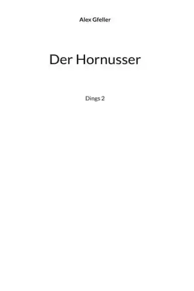 Cover: Der Hornusser