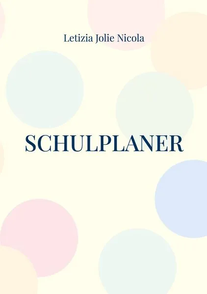 Cover: Schulplaner