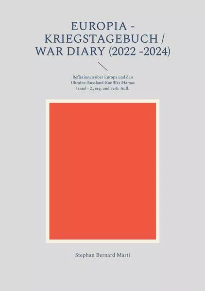 Cover: Europia - Kriegstagebuch / war diary 2022 -