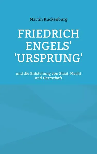 Cover: Friedrich Engels' 'Ursprung'