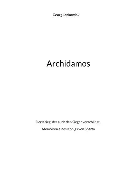 Cover: Archidamos