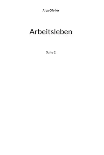Cover: Arbeitsleben