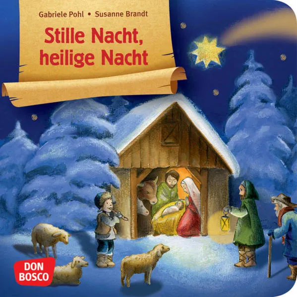 Stille Nacht, heilige Nacht. Mini-Bilderbuch.