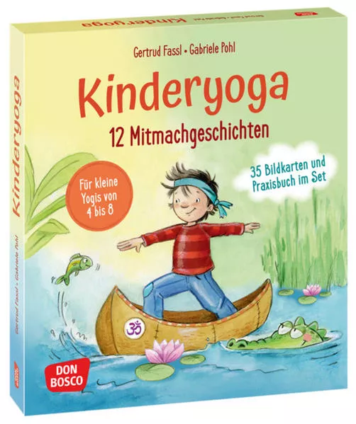 Cover: 12 Kinderyoga-Mitmachgeschichten