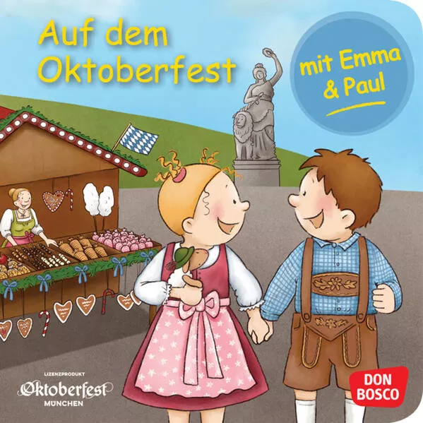 Cover: Auf dem Oktoberfest mit Emma und Paul. Mini-Bilderbuch